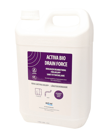 AVLOPPSRENGÖRING BIO DRAIN FORCE ACTIVA 5L