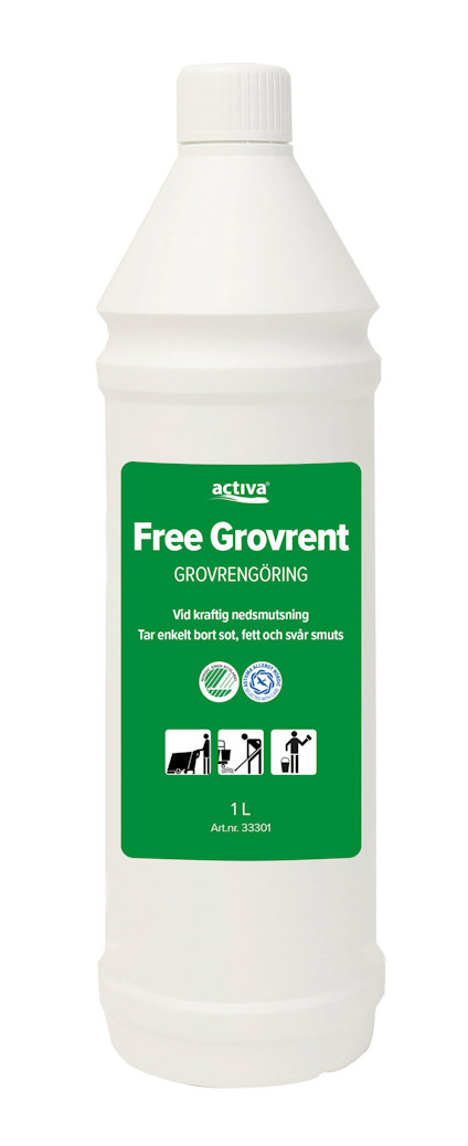 GROVRENGÖRINGSMEDEL FREE ACTIVA 1L