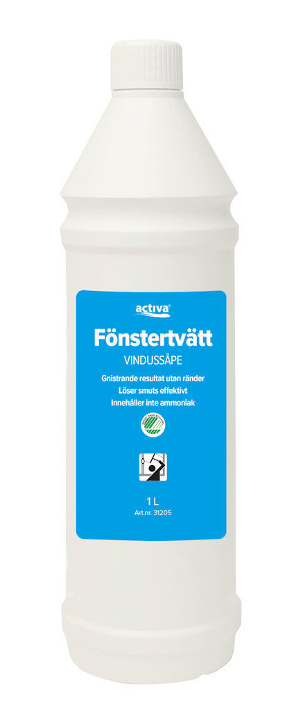 GLASPUTSMEDEL KONCENTRAT ACTIVA 1L