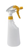 SPRAYFLASKA HYGIENTEKNIK GUL 600ML