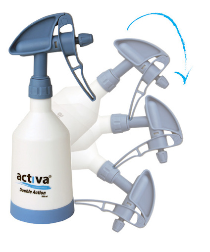 SPRAYFLASKA DUBBELVERKANDE 360GRADER ACTIVA 500ML
