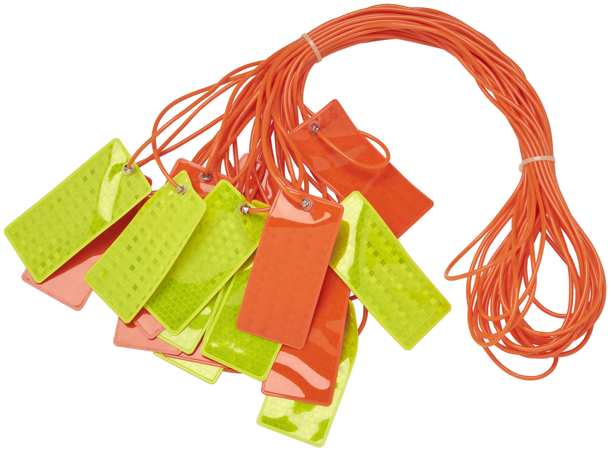 AVSPÄRRNINGSLINA MED REFLEXER ORANGE 25M - 