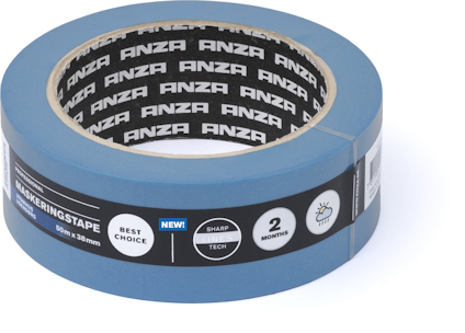 MASKERINGSTEJP 50MX38 MM PLATINUM UTE