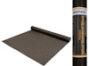 Svart vindskyddsmaterial med etikett Mataki Halotex Wind Standard Black synlig.