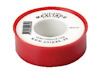 Rulle med röd gängtätningstejp, text på rullen lyder "MAXI TAPE PTFE TAPE" och www.unipak.dk.