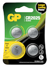 KNAPPCELLSBATTERI CR2025 4P