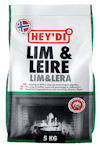 Förpackning av Hey'di Lim & Leire Lim & Lera med bild av eldstad och norska flaggan.
