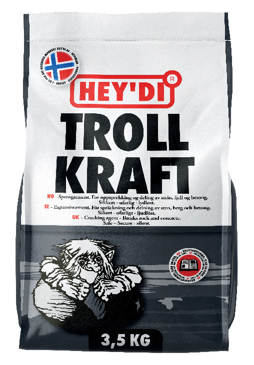 SPRÄNGCEMENT TROLLKRAFT 3 ,5KG - Thomee