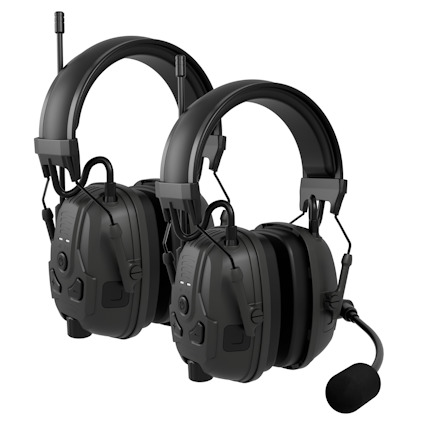 HÖRSELSKYDD FREEBIRD COM GUARDIO SVART ONE SIZE