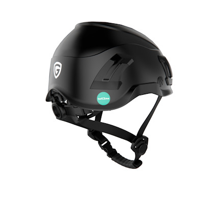 SKYDDSHJÄLM ARMET VOLT GUARDIOSVART 53-63 CM