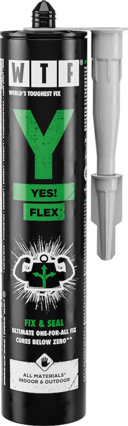 LIM & FOGMASSA Y YES FLEX WTF LJUSGRÅ 310ML