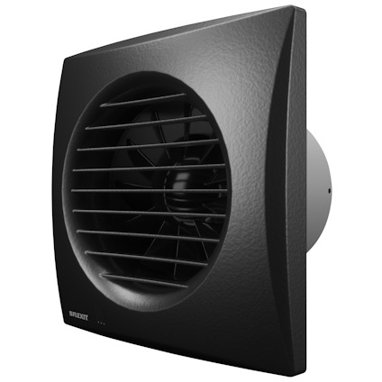 FLÄKT BADRUM CLASSIC ECO FLEXIT 100 STANDARD SVART
