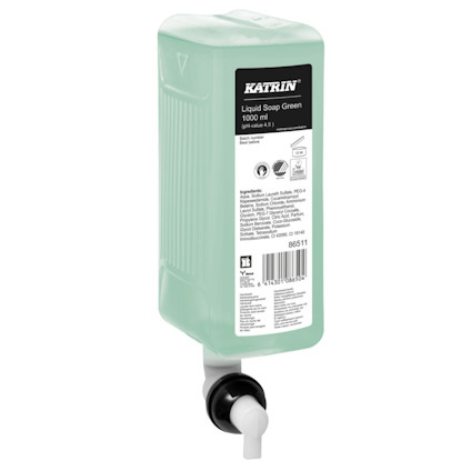 HANDTVÅL FÖR DISPENSER KATRIN GREEN 1000 ML