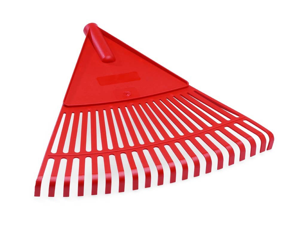 LÖVRÄFSA PLAST NYBY SOLFJÄDER RÖD 425MM - Luna