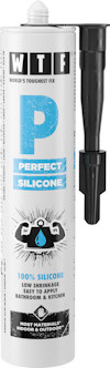 SILIKON P PERFECT WTF SVART 310ML