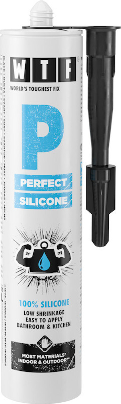 SILIKON P PERFECT WTF SVART 310ML