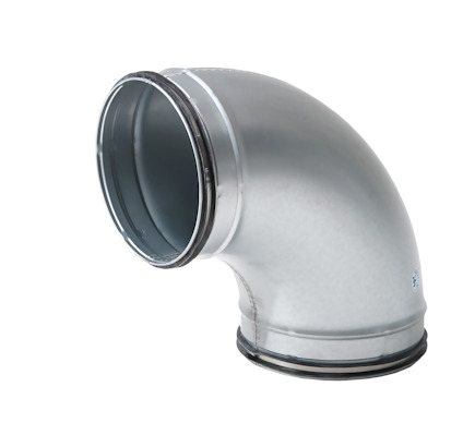 RÖRBÖJ BU VENTILATION GALVAD 90GR 160MM