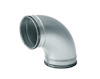 RÖRBÖJ BU VENTILATION GALVAD 90GR 125MM