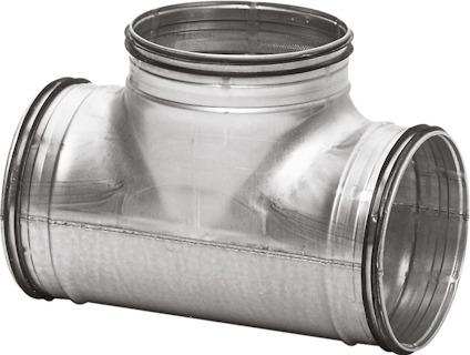 T-RÖR TCPU VENTILATION GALVAD 125/125MM