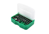BITSBOX 31 DELAR M/BÄLTESKLIPSHIKOKI 1/4" 25MM