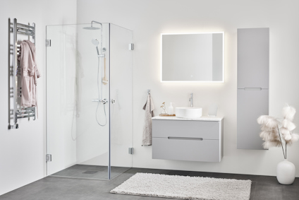 DUSCHHÖRN INFINITY KROM 80X100
