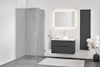 DUSCHHÖRN INFINITY LACE COMBI 90X80 KROM