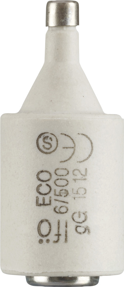 SÄKRING 6A DIAZED ECO 5ST GUL 500V