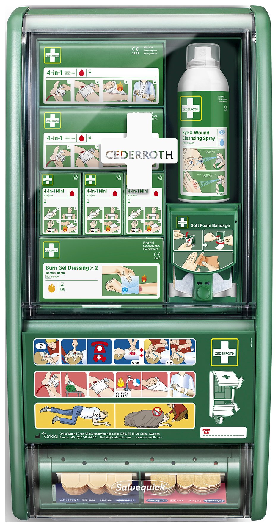 FÖRSTA HJÄLPEN STATION CEDERROTH 51011030 - Cederroth