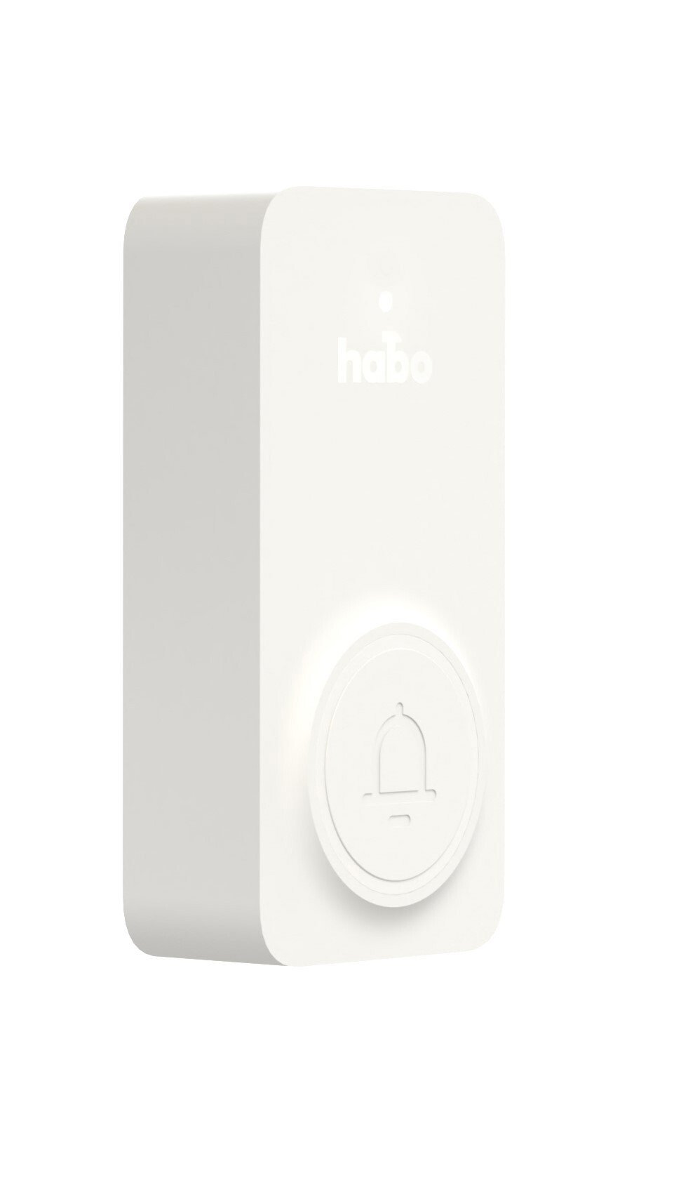 TRÅDLÖS DÖRRKLOCKA TRYCKKNAPP NORDIC VIT - Habo