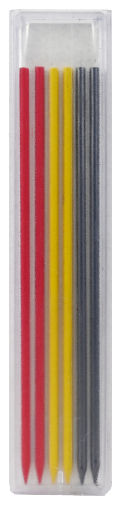STIFT LUNA GRAFIT, RÖD, GUL 2,8 X 125MM