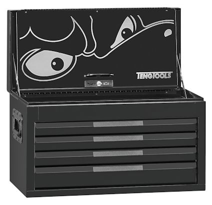 VERKTYGSLÅDA 4 LÅDOR TENG TOOLS SVART 26 TUM