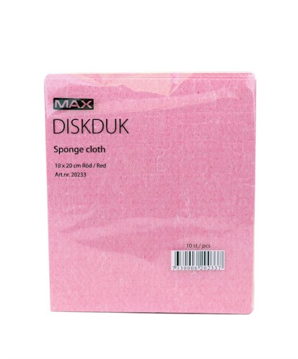 DISKDUK RÖD MAX 10-PACK 180X200MM