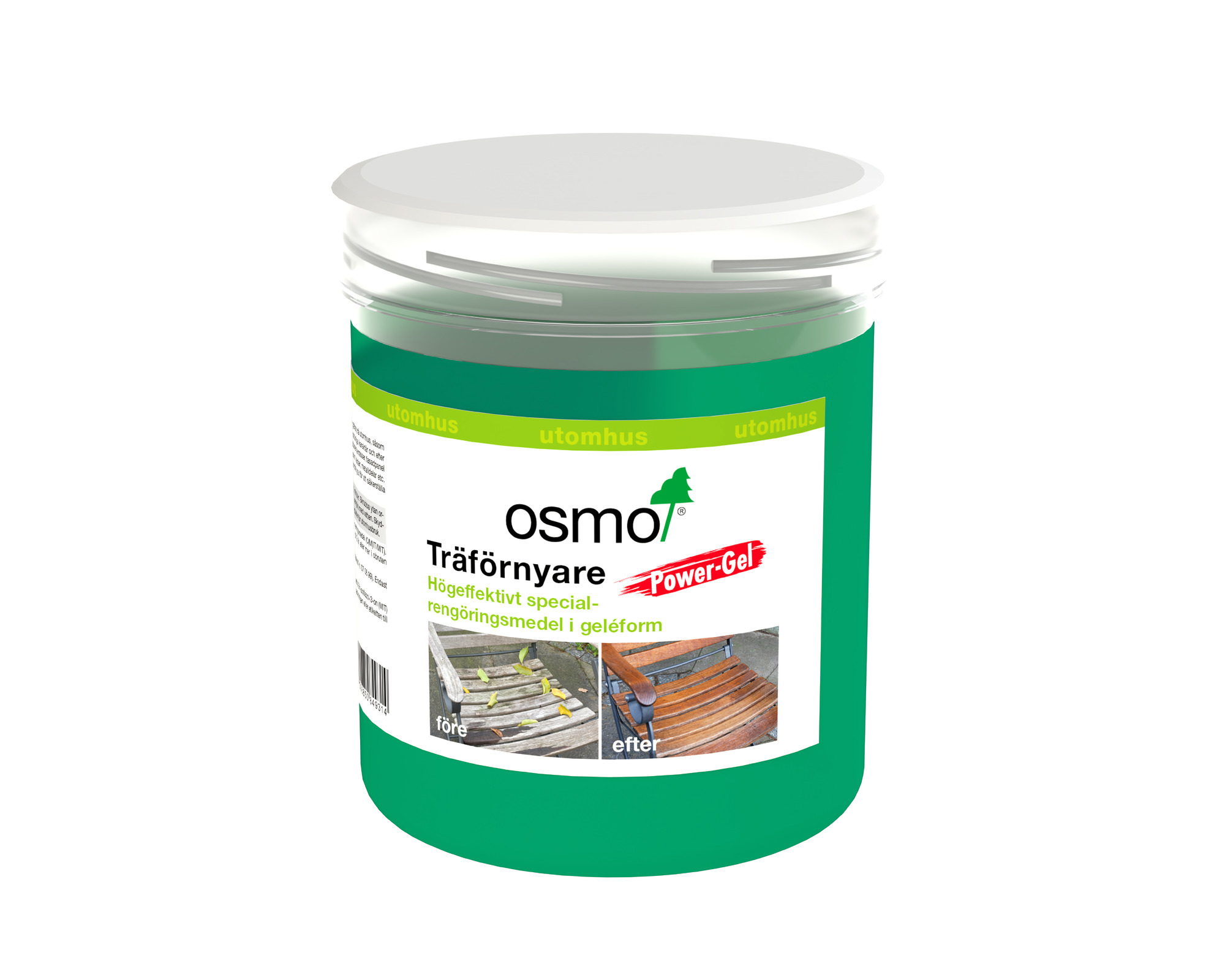 TRÄFÖRNYARE POWERGEL 6609 OSMO 0,5L - Osmo