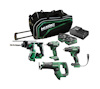 VERKTYGSPAKET VB33 HIKOKI 18V 2X2,5/5AH MV I BAG 4ST