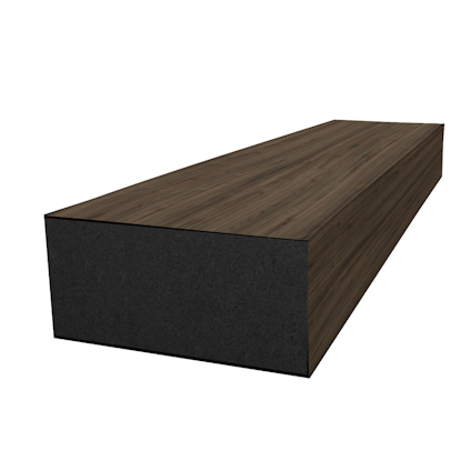 AVSLUTNINGSLIST KLASSISK KASTANJ 2780X31X20