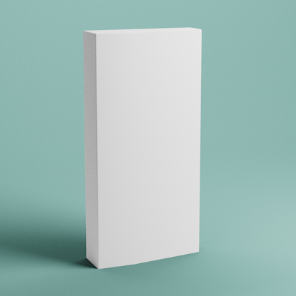 SOCKELKLOSS HEMSEDAL VITLACKAD T20XB100XH210