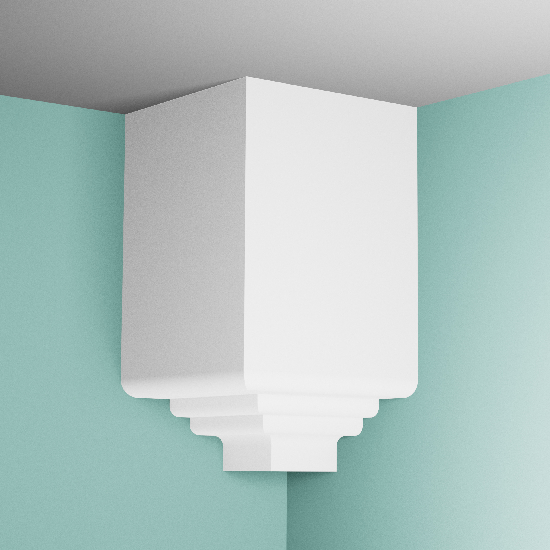 TAKKLOSS KVITFJELL INVÄNDIGT HÖRN VIT B70XT70XH95 - 