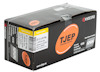 Förpackning med TJEP fästelement GF 3.1 x 63 ring, 1.200 st, batch nr. 934534.