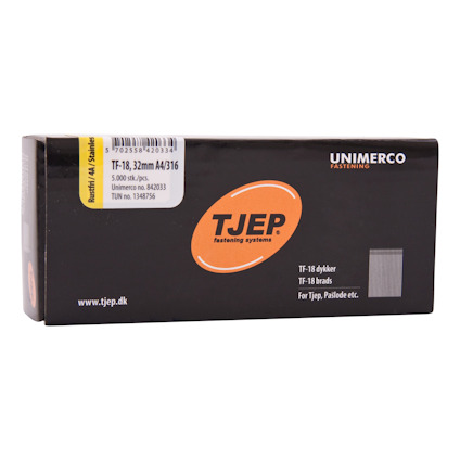 Förpackning TJEP TF-18 dyckert, 52mm, 5000 st.