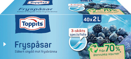 FRYSPÅSAR 2L