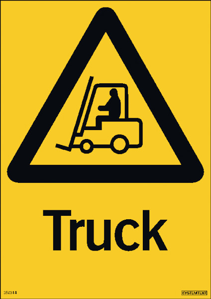 SKYLT TRUCK 210X297 PL