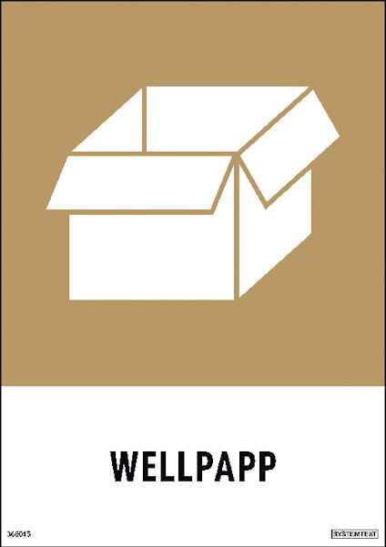 SKYLT WELLPAPP 148X210 DE