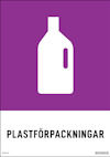SKYLT PLASTFÖRPACKNINGAR 148X210 DE
