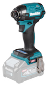 Slagskruvdragare från Makita i blå och svart färg, med kompakt design och bekväm greppyta.