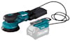 Excenterslip med sladd och dammpåse, märkt "Makita 40V".