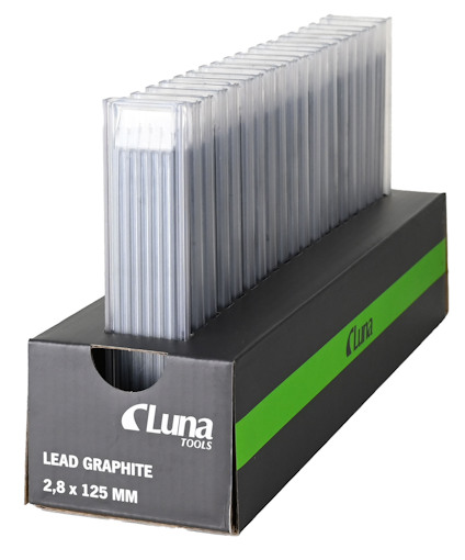 STIFT LUNA GRAFIT 2,8 X 125MM DISPLAY