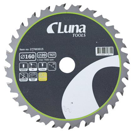 CIRKELSÅGKLINGA TCT EXTRA THINLUNA 160X20 Z24