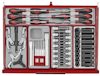 VERKTYGSSET 628 DELAR TENG TOOLS RÖD 26 TUM