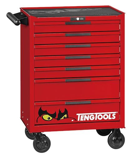 VERKTYGSSET 278 DELAR TENG TOOLS RÖD 26 TUM FOAM