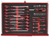 VERKTYGSSET 278 DELAR TENG TOOLS RÖD 26 TUM FOAM